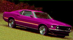 the 69 Mustang Mach 1